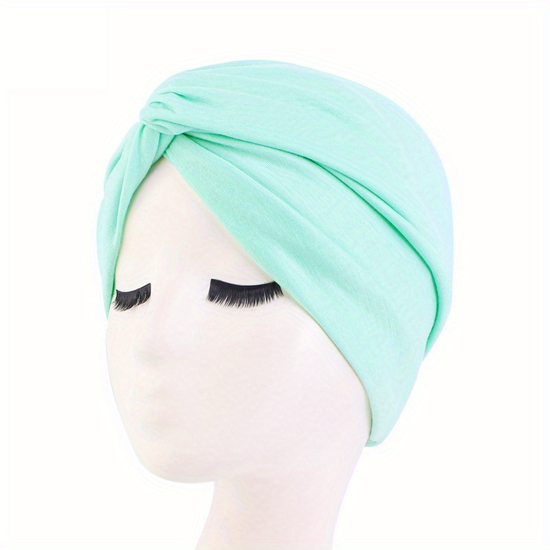 Cappello Turbante Solido Donna Comodo Perdita Capelli - Temu Italy