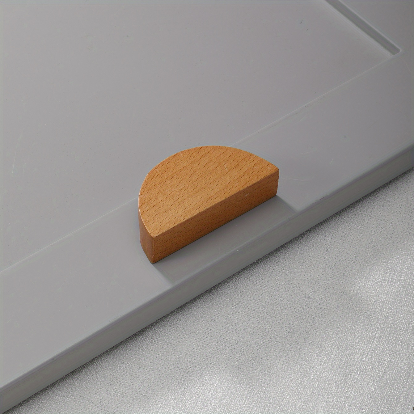 Modern Wooden Handle Minimalist Wardrobe Door Drawer Temu