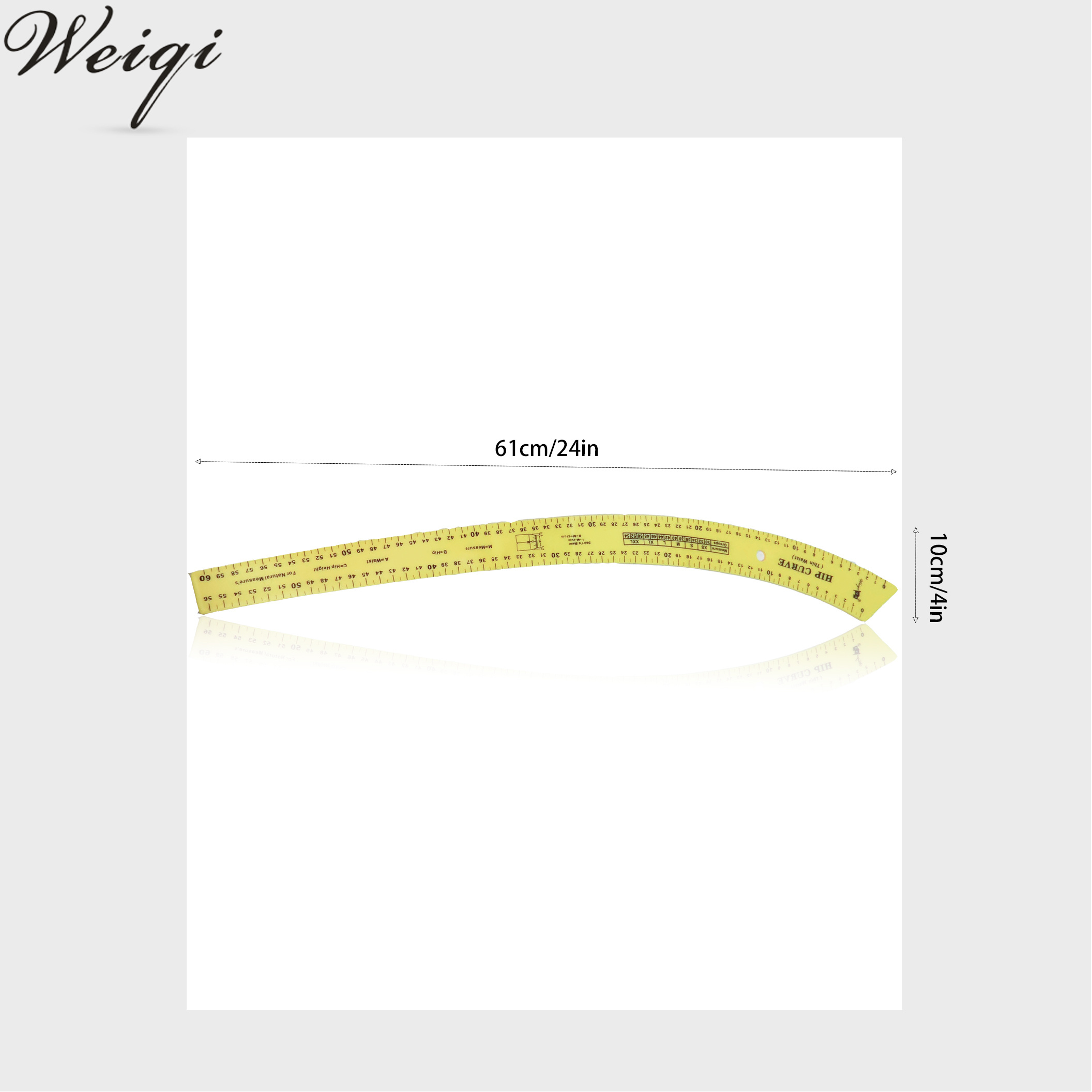 Dritz Ruler Curve 12 in.