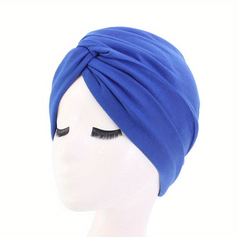 Cappello Turbante Solido Donna Comodo Perdita Capelli - Temu Italy