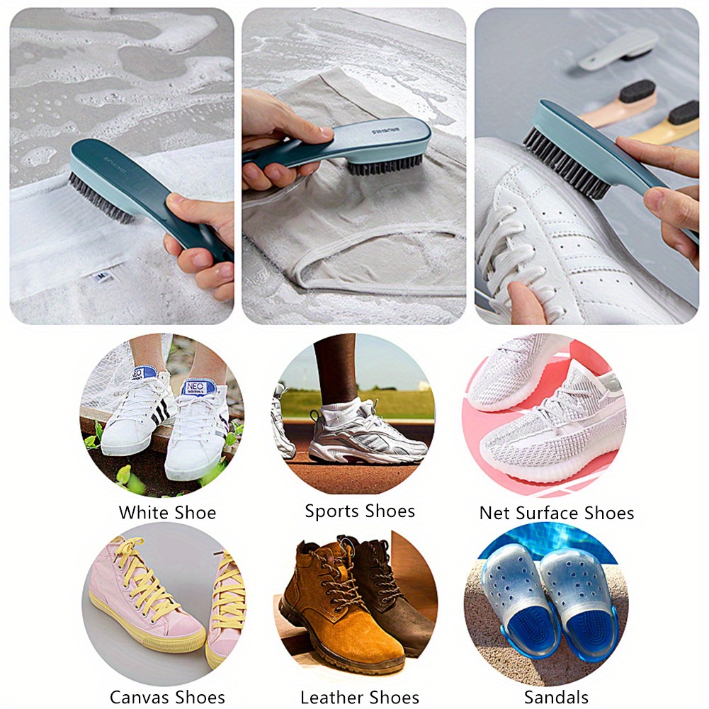 1 Cepillo Zapatos Diseño Color Contraste Nórdico, Cepillo Limpieza Hogar,  Producto Lavandería Cepillo Limpieza Ahorra Mano Obra, Cepillo  Descontaminación Fuerte, Envío Gratuito Nuevos Usuarios