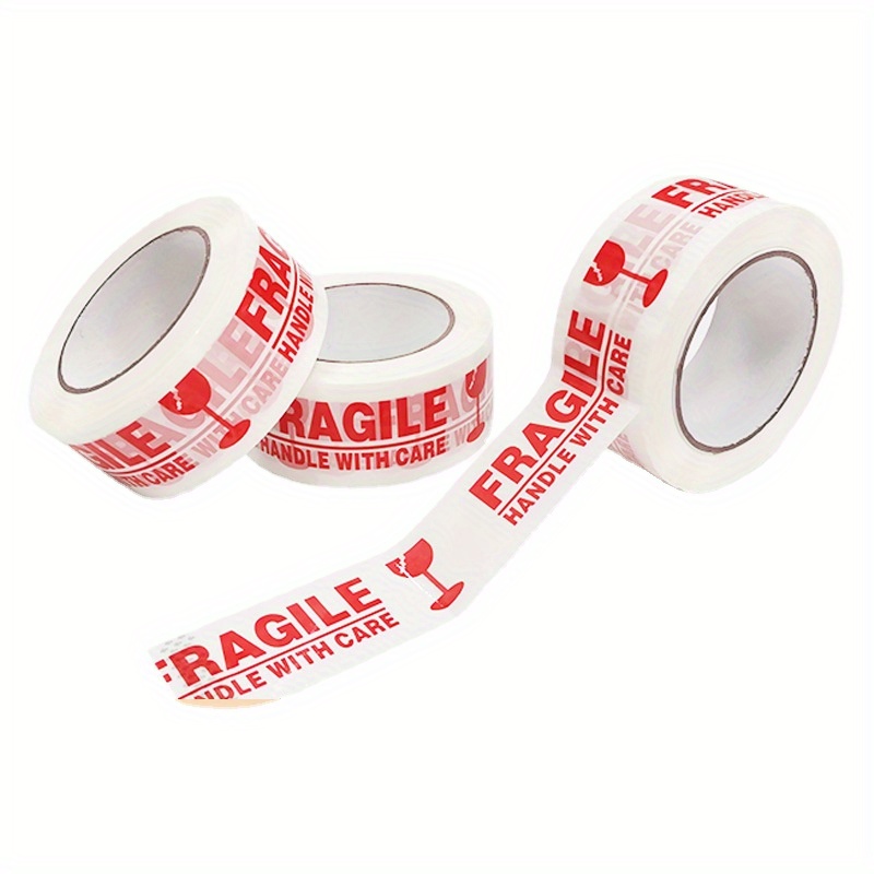 1 Roll Red Packing Tape, Moving Tape 1.85in X 40 Yards, 2.0 Mil Thick, For  Shipping And Storage