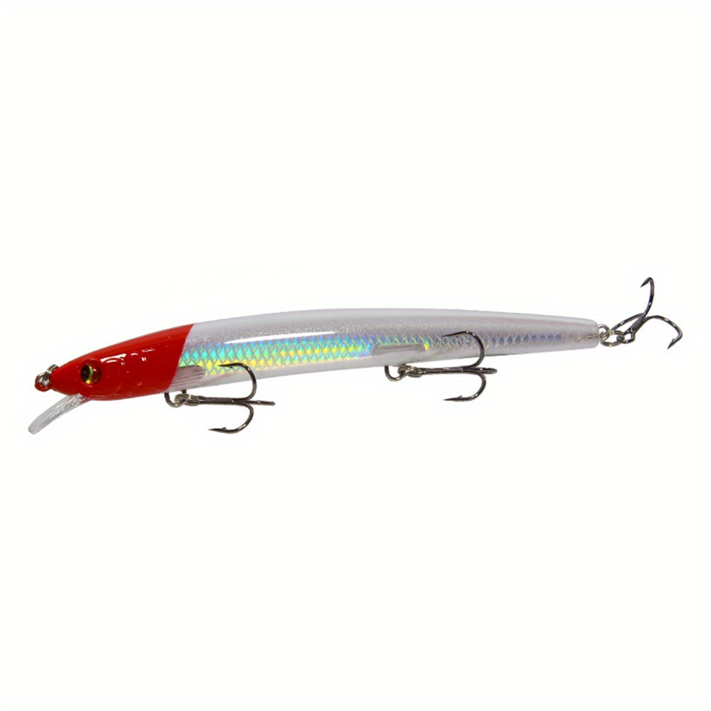 Minnow Fishing Lure Hard Crankbait Artificial Plastic Bait - Temu ...