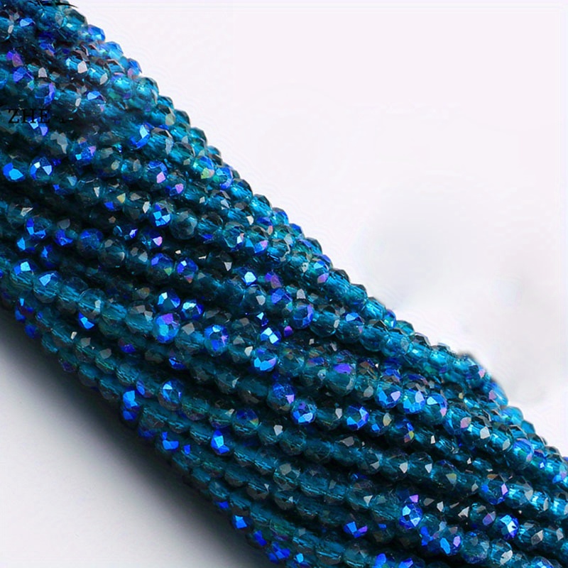 Electroplated Color Faceted Crystal Glass Beads for Jewelry Making Loose  Glass Beads - China Beads and Crystal Beads price
