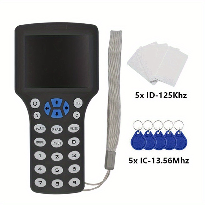 NFC Smart Card Reader Writer RFID Copier / Duplicator 125KHz 13.56MHz USB  Programmer Key fobs Card ID IC EM UID EM4305 T5577 Tag
