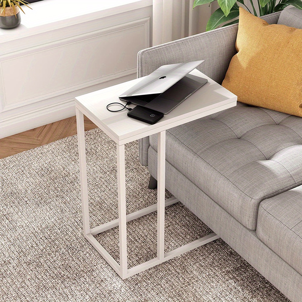 Nordic Light Luxury Side Table C Shaped End Table For Couch Temu