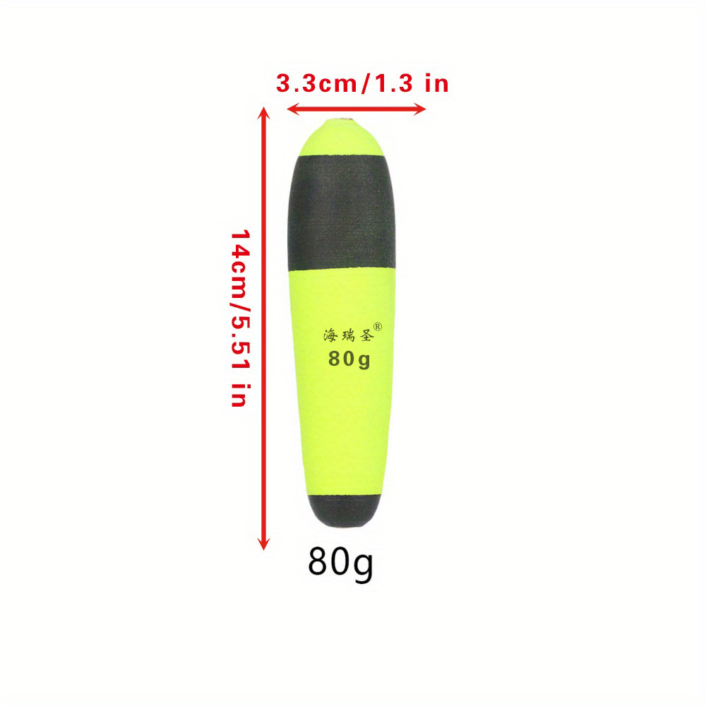 1pc/ Portable Green Foam Fishing Floats, Float Buoyancy Inline Bobbers Float  Ball, Fishing Accessories