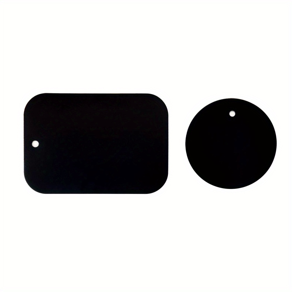 Magnetic Car Phone Mount: Universal Metal Plate & Disk Sticker Holder For Secure Mobile Phone Holding
