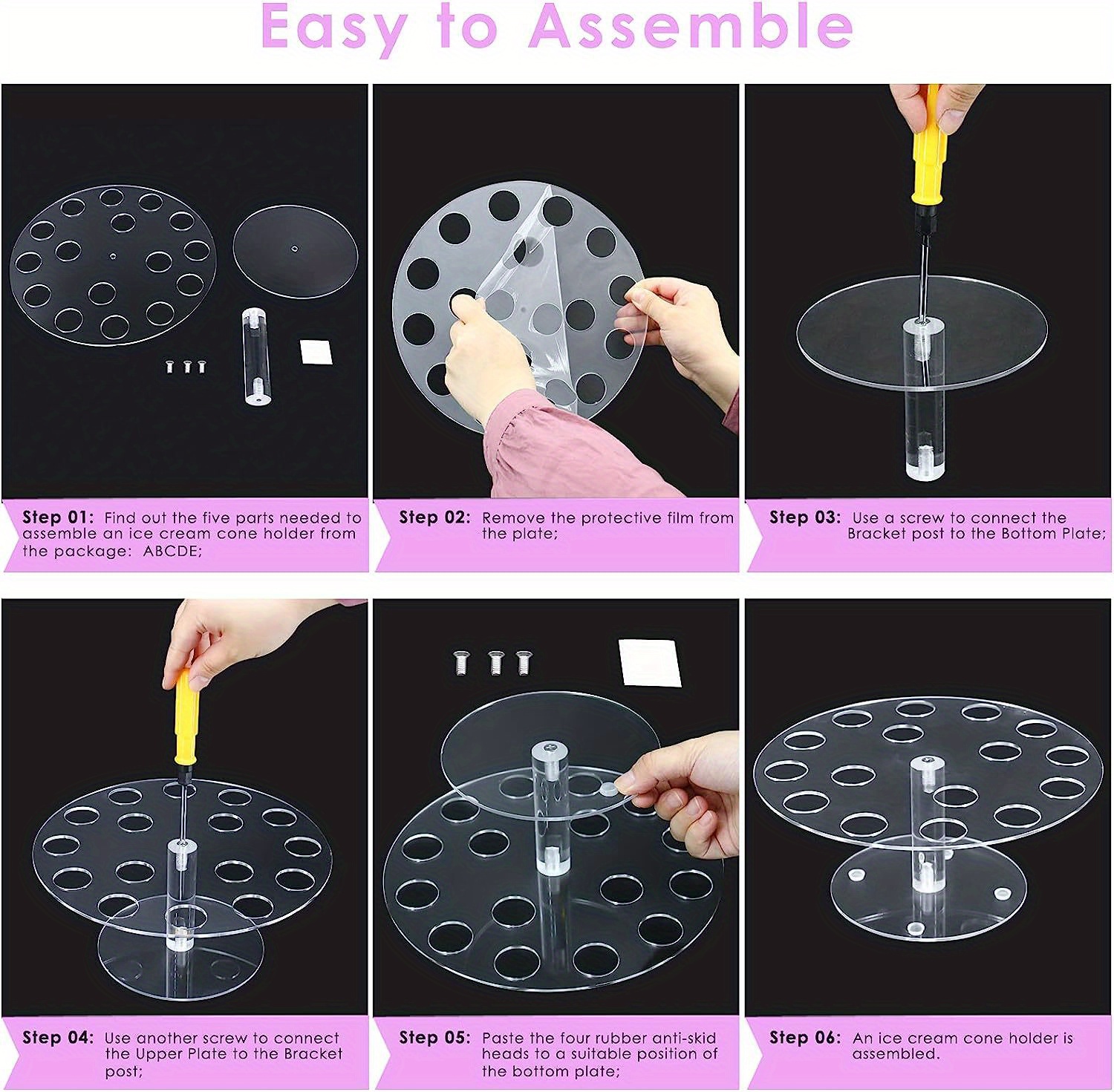 Shimmering Iridescent Glitter & Foil Circle Confetti - 2.25 Oz Pack For Wedding & Party Decor