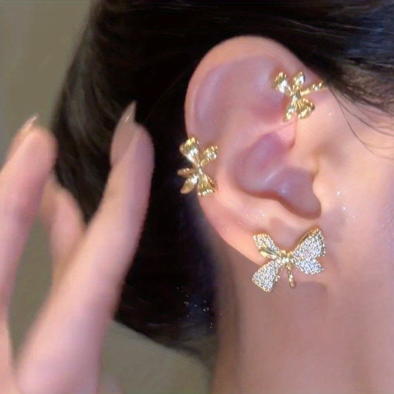 14K Gold Ear Cuff No Piercing