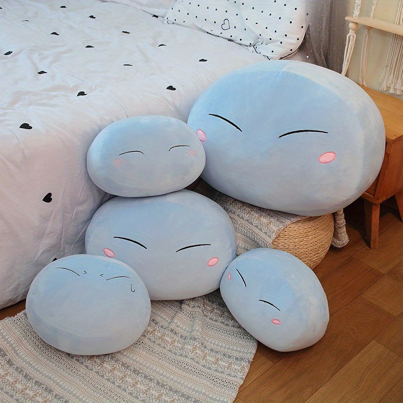 Tensei Shitara Slime Datta Ken Rimuru Tempest Slime Plush Pillow Stuffed  Cushion Doll Toys 