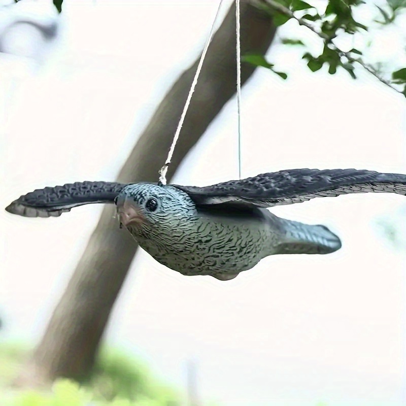 1pc Espantapájaros Volador Falcon Estatuas Pájaros Realistas - Temu Chile