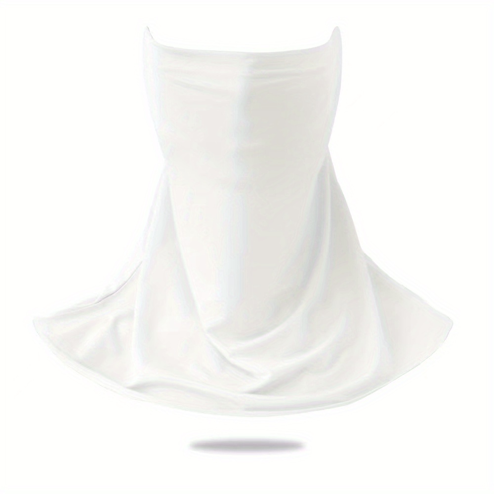 Sunscreen Mask Breathable Veil Ice Silk Face Mask UV Protection Neck Gaiter