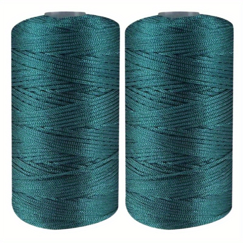 Solid Color Nylon Yarn Light Yarn For Crocheting Diy Hand - Temu