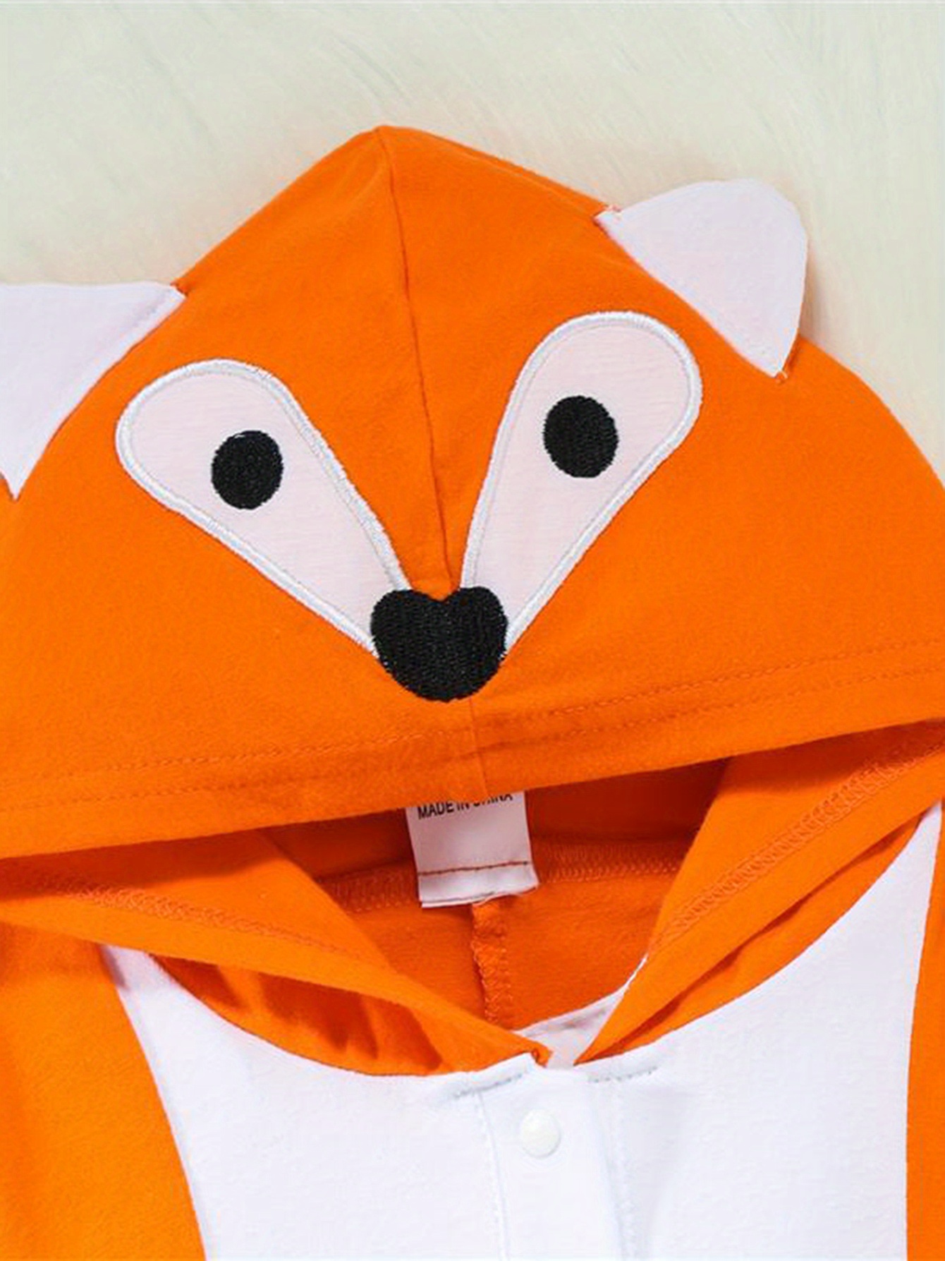 Fox hoodie with ears best sale and tail