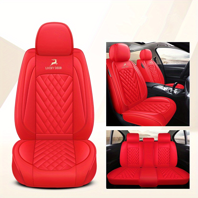 Luxury Leather Car Seat Cover For Mg4 2022 Mulan Auto - Temu