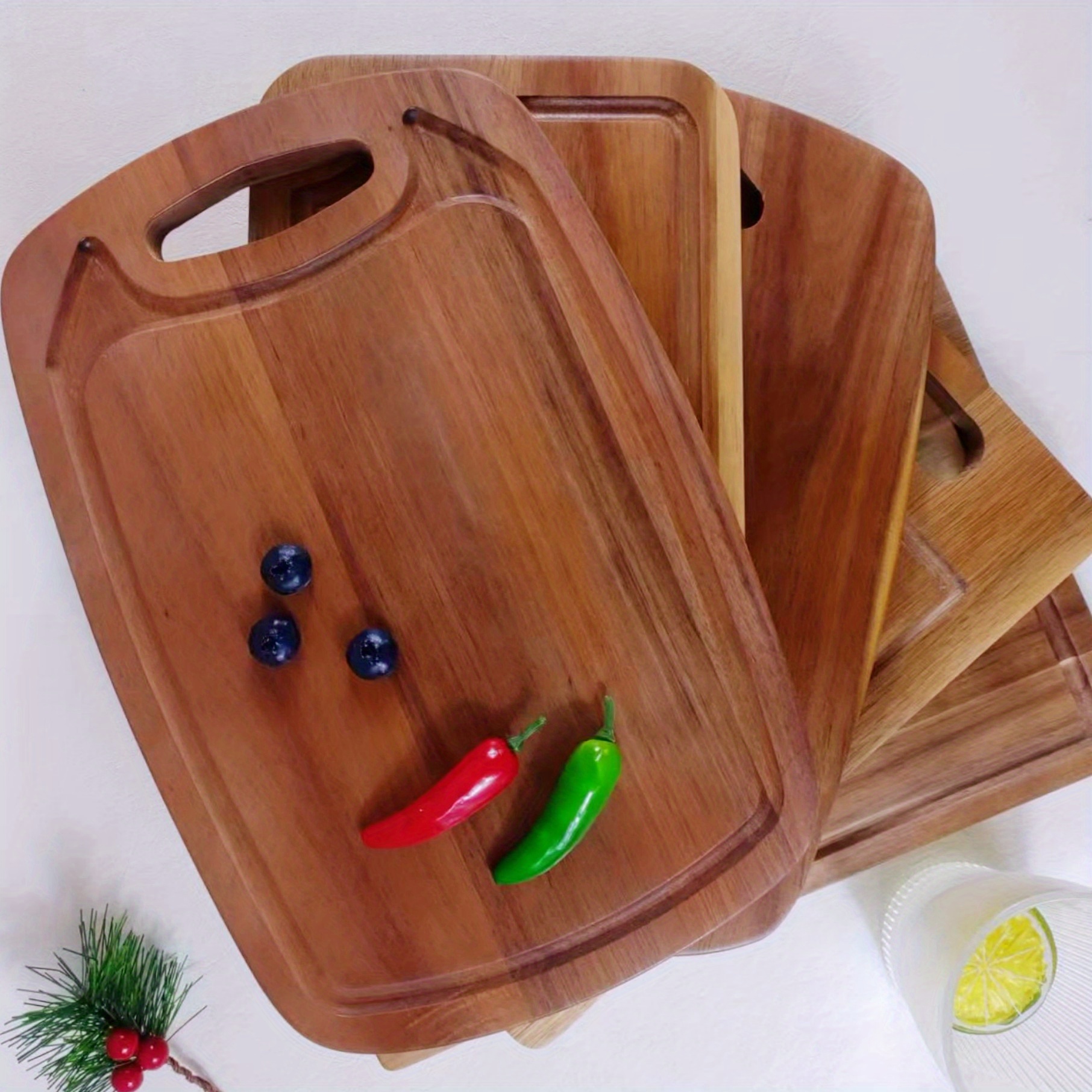 Durable And Lightweight Wooden Cutting Board For Outdoor - Temu