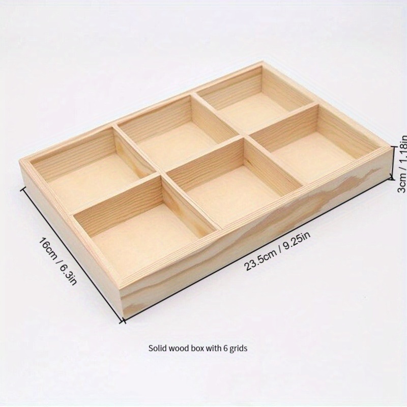 Solid Wood Desktop Organizer Small Organizer