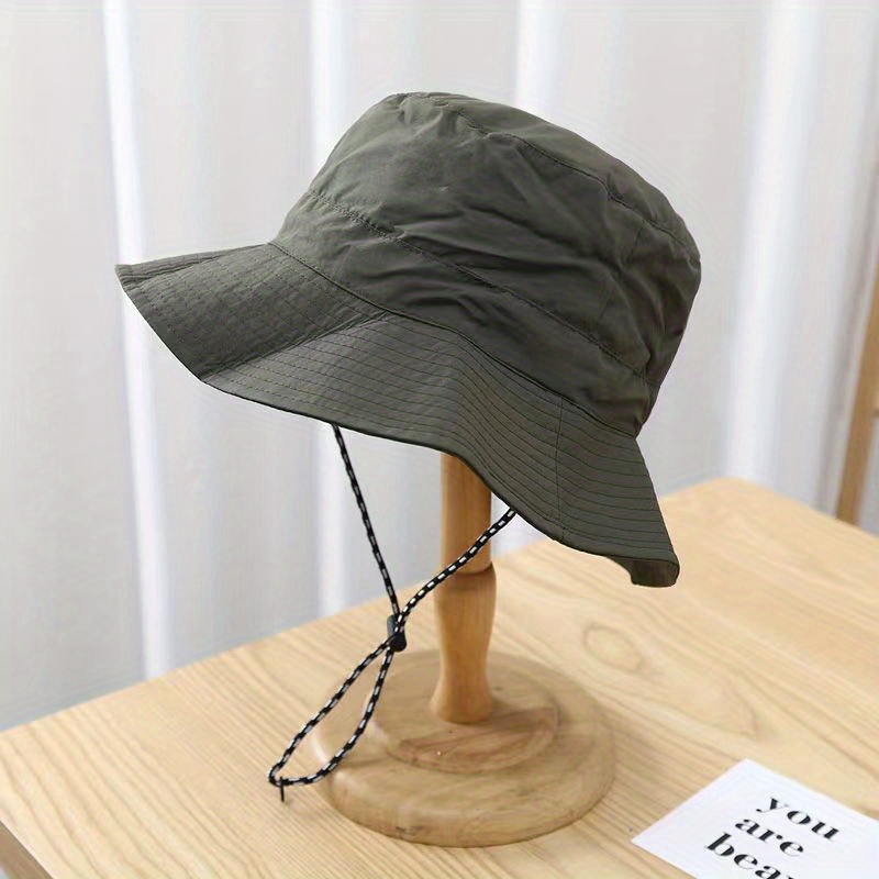Foldable Army Green Bucket Hat Unisex Outdoor Sunhat For Hiking, Climbing,  Hunting, Fishing Adjustable And Stylish Draw 283P From Nxink, $21.01