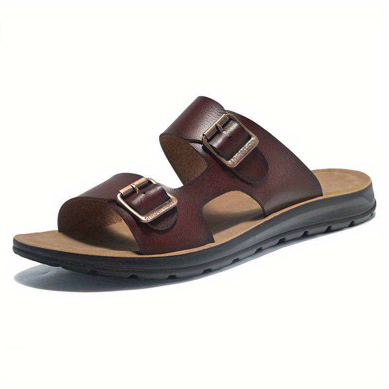 Strap best sale slides mens