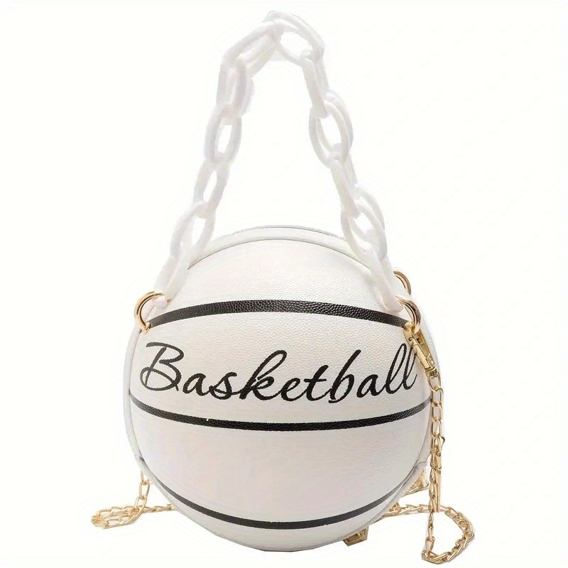 SHEIN, Bags, Black Basketball Shaped Purse
