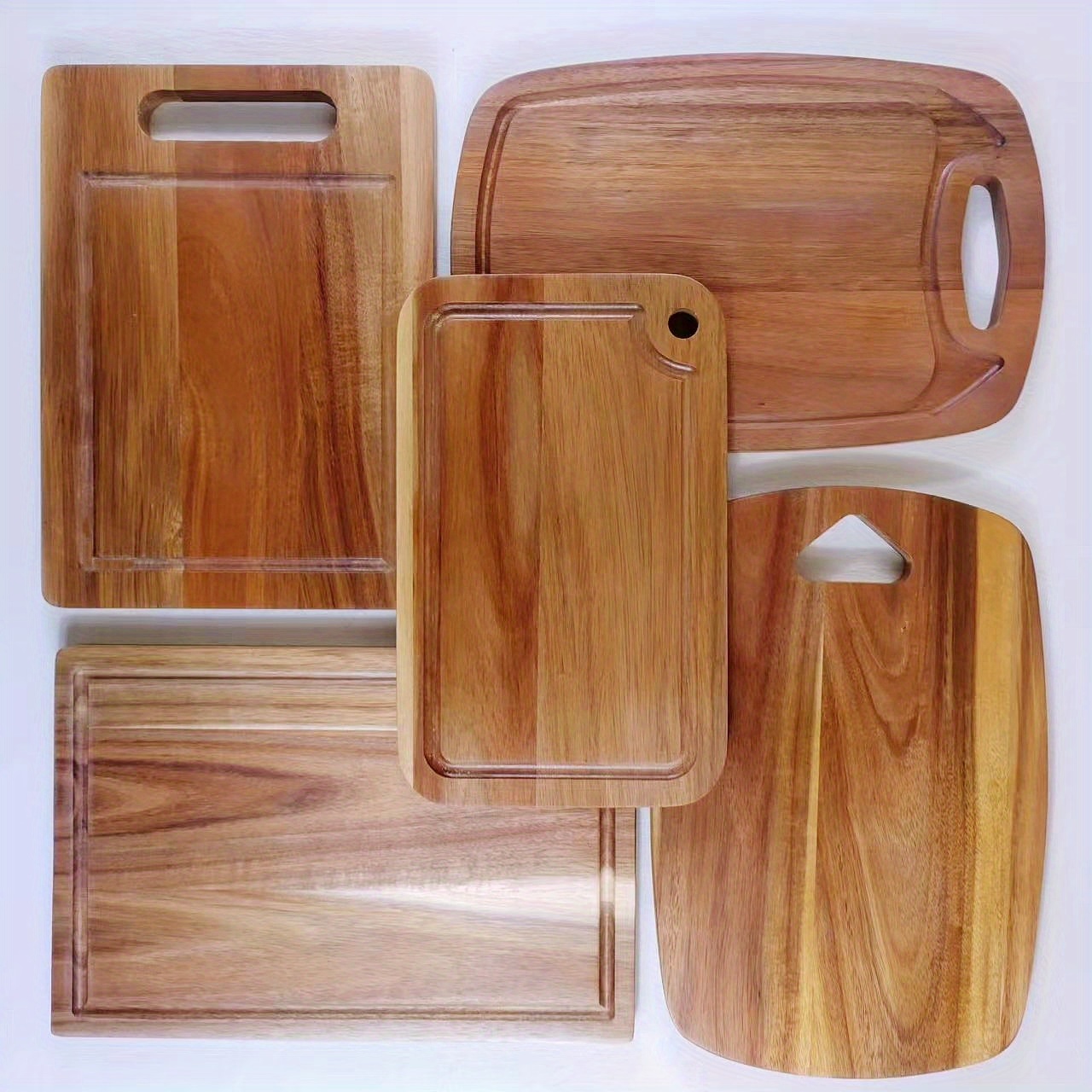 Durable And Lightweight Wooden Cutting Board For Outdoor - Temu