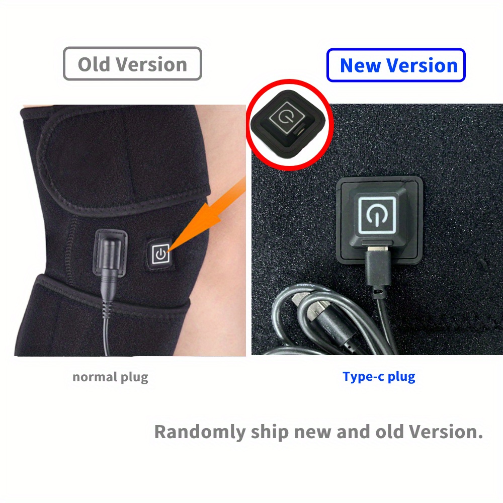 usb heated knee massager knee relaxation keeping warm details 1