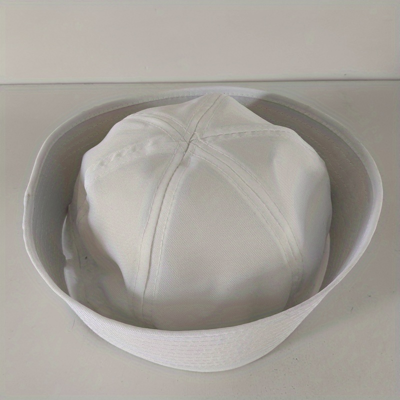 Nautical Boat Captain Hat, Black/White, One Size, Wearable Costume  Accessory for Halloween