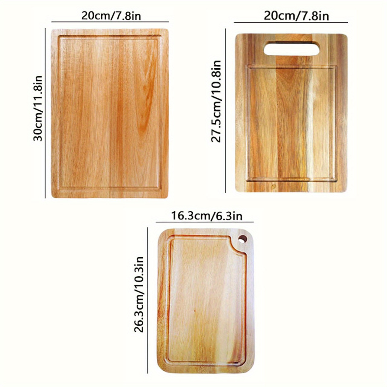 Durable And Lightweight Wooden Cutting Board For Outdoor - Temu