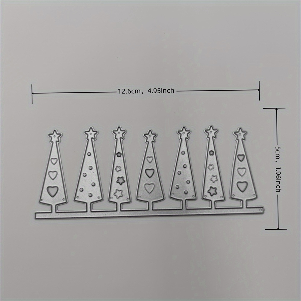 Christmas Tree Cutting Die, Diy Metal Carbon Steel Die-cut Mold