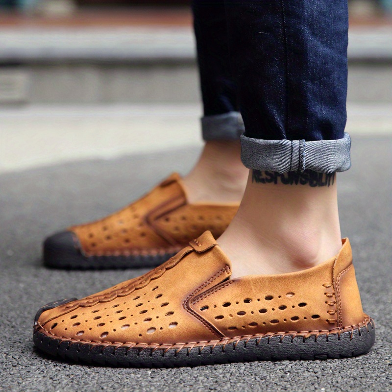 mens comfy slip on shoes