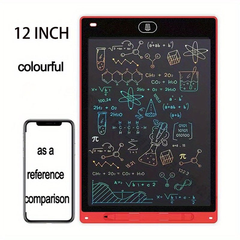 12/16inch Children's Digital Notebook LCD Drawing Tablet Toys Kids Drawing  Board Writing Pad Magic Blackboard Educational Toys