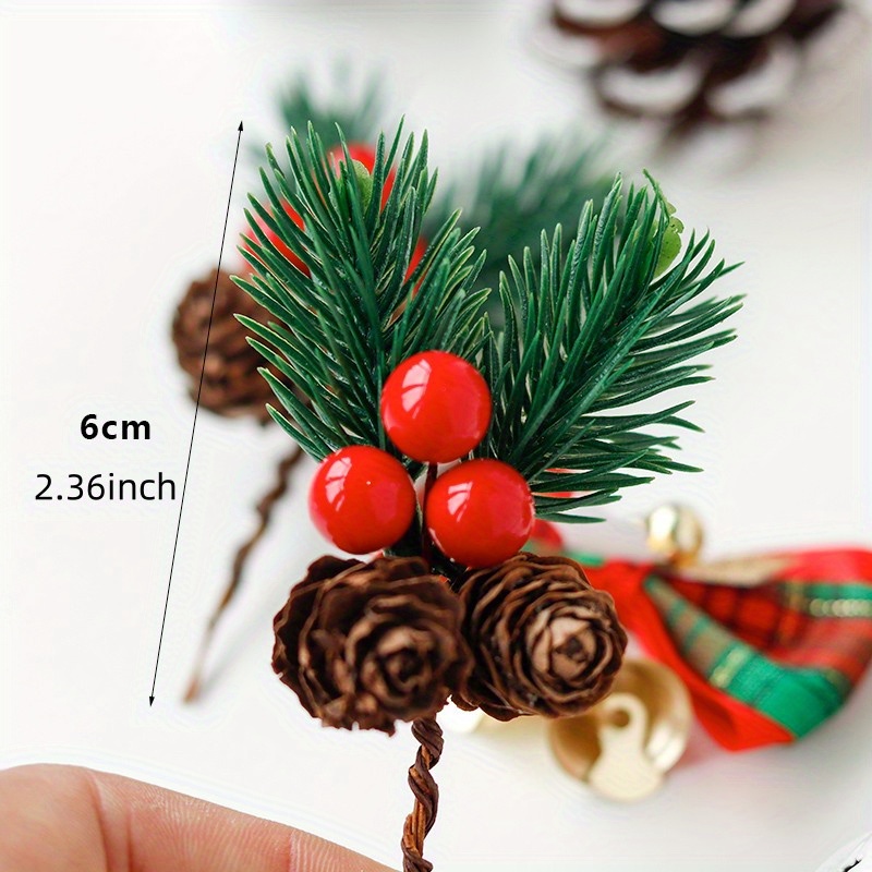 Christmas Bells Cake Topper Accessories Diy Bow Bells Christmas Tree  Decorations Ornaments Christmas Gift Box Packaging - Temu