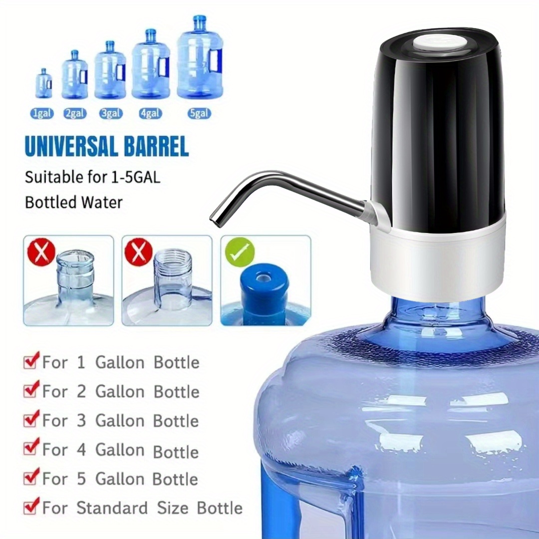 Water Bottle Pump Electric Water Bottle Pump Usb Temu