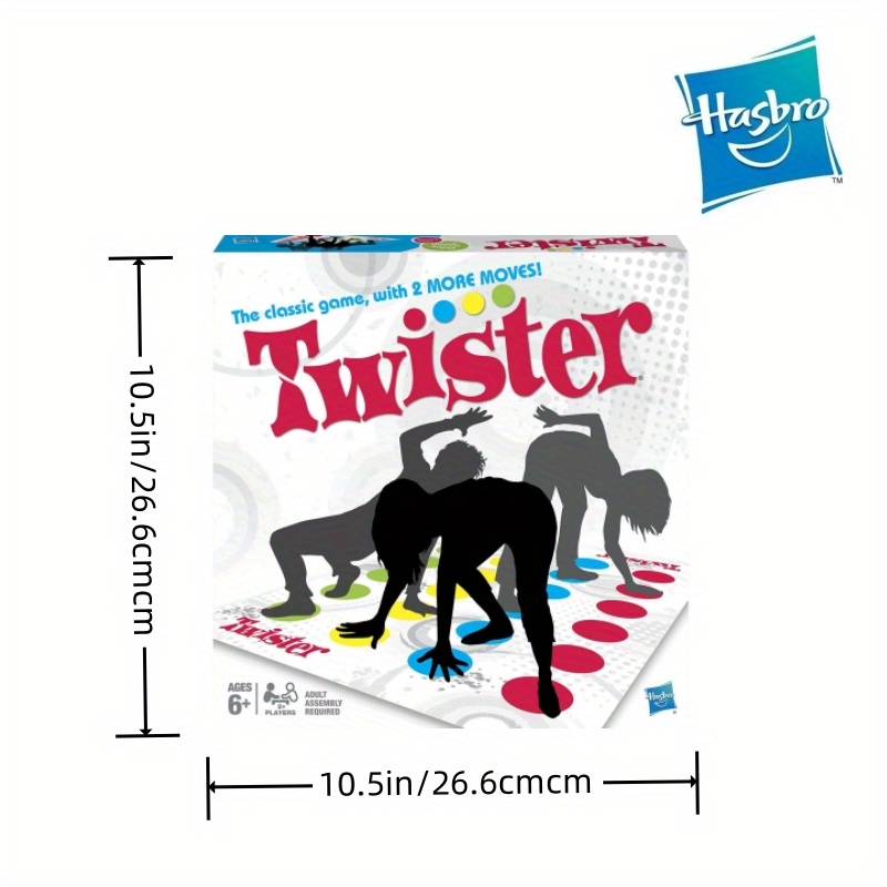 Hasbro Toy, Twister Party Classic Board Game For 2 Or More Players, Indoor  And Outdoor Party Game For Kids - Temu Japan