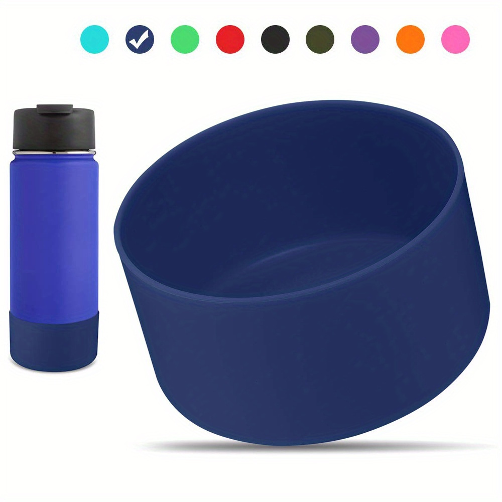 Yannee 2.7 inches Cup Cover Space Pot Silicone Silicone Cup Sleeve Rubber  Bottom Pad 32-40oz Universal