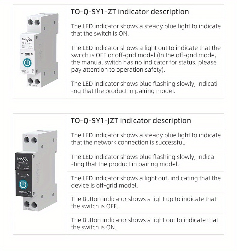 1 Unidad, Disyuntor Inteligente Zigbee Medición 1p 63a Carril Din Hogar  Inteligente Interruptor Control Remoto Inalámbrico Temporizador Cuenta  Atrás Smart Life, Compra Últimas Tendencias