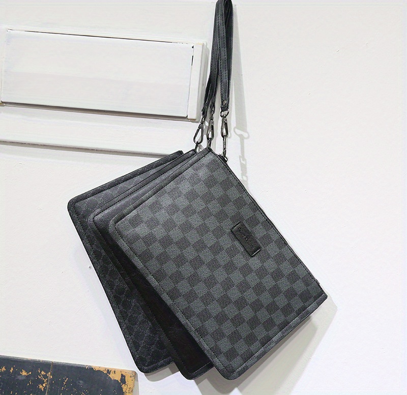 Men's Clutch Bag Large Capacity Clutch Bag Card Bag Envelope Bag For Travel  Business Trip, Money Card Organizer - Temu United Arab Emirates