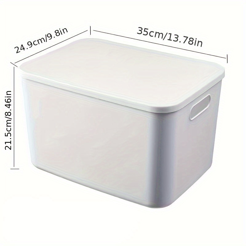 1pc Desktop Plastic Storage Box For Sorting Cosmetics, Kitchen And Snacks,  Multifunctional Storage Basket