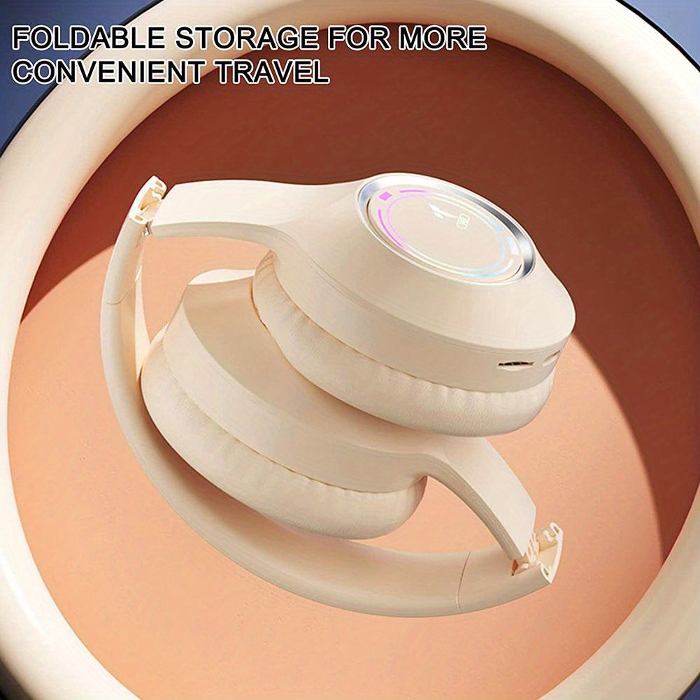 M3 BT 5.3 Wireless Headphones - Foldable Design