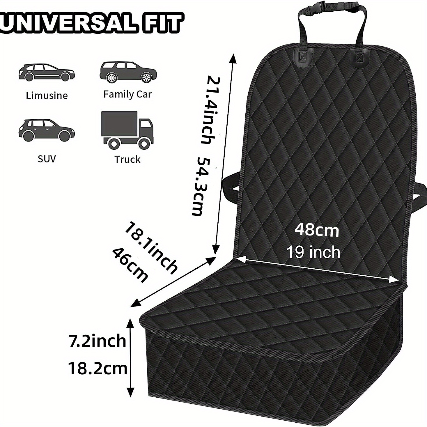 Car Front Seat Cover season Gm Seat Protection Cover - Temu