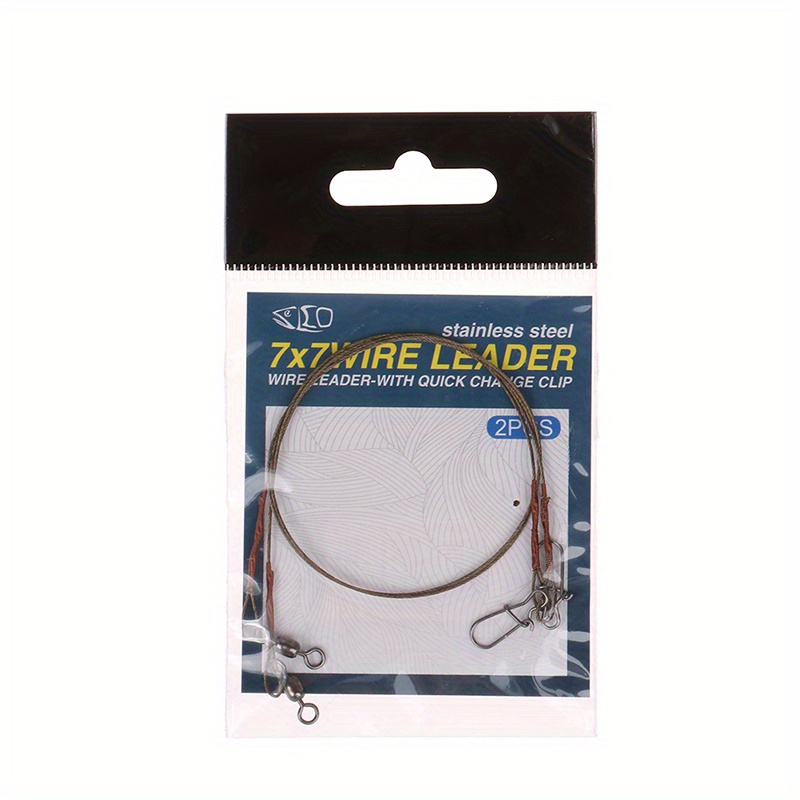 Durable Titanium Fishing Wire Leader Pin Anti biting Rust - Temu