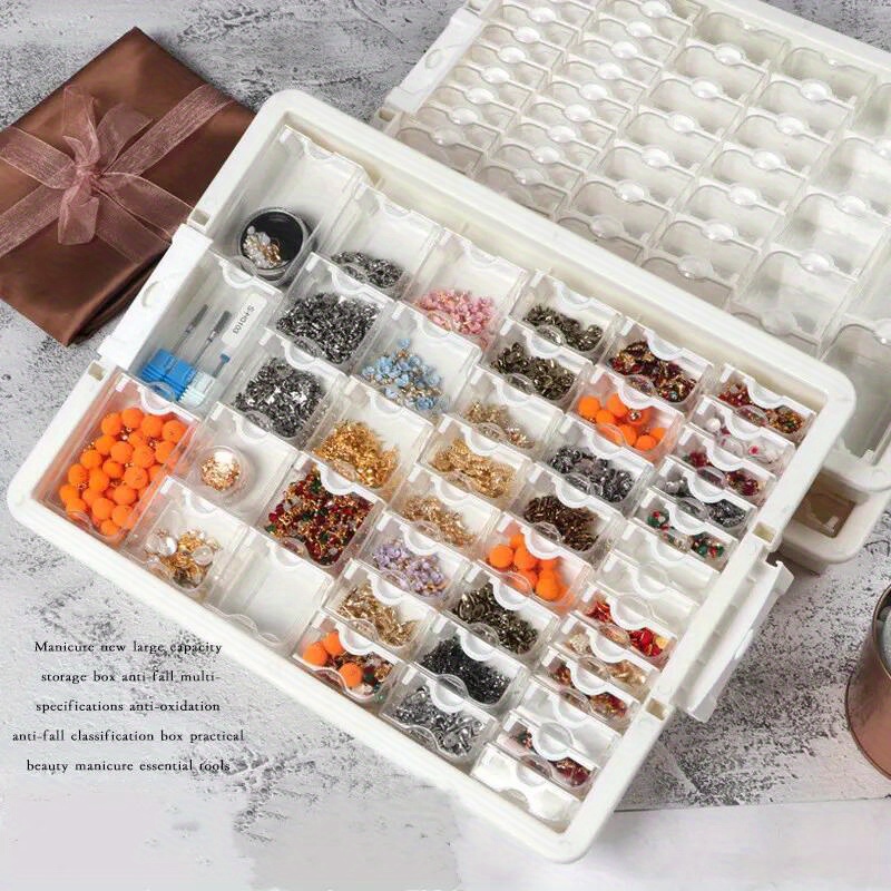 42 Grids Diamond Painting kits Plastic Storage Box Nail Art