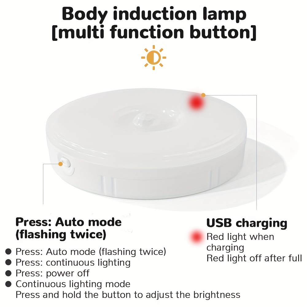 6 Leds Light Cordless Battery powered Led Night - Temu United