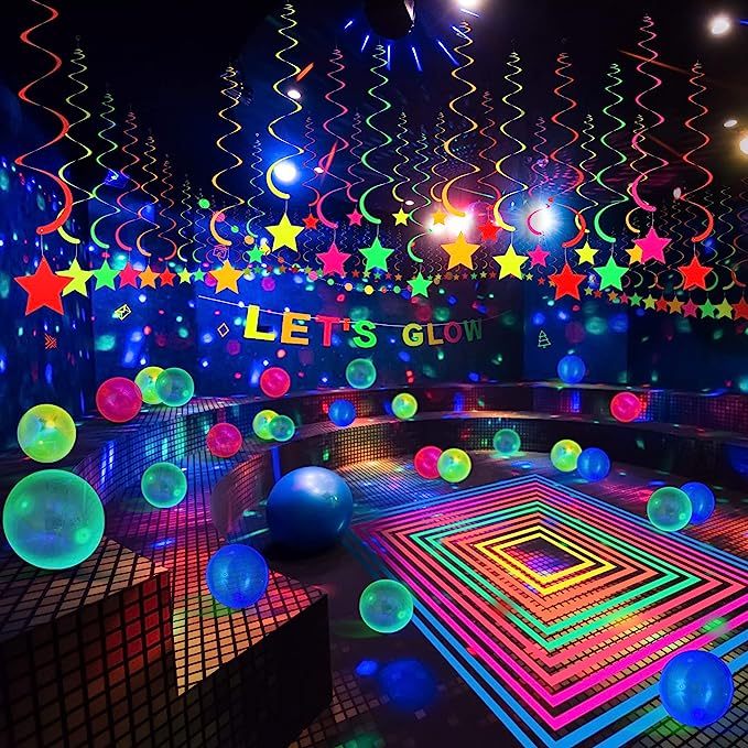 Glow in the Dark Party Decorations