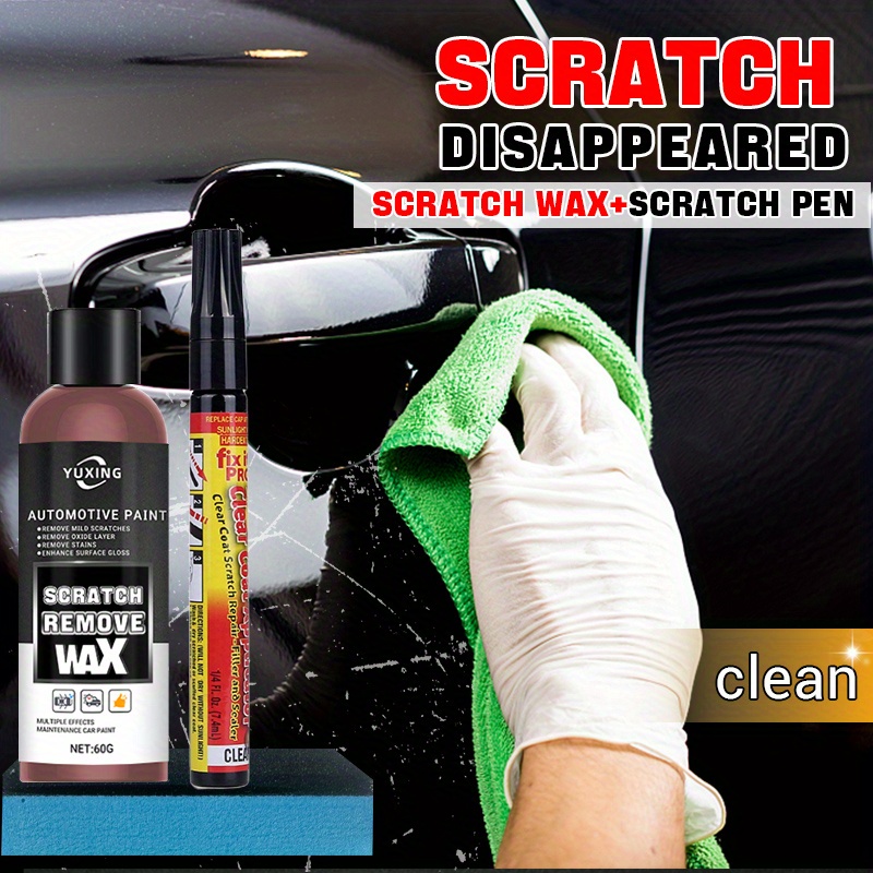 car scratch repair wax car paint