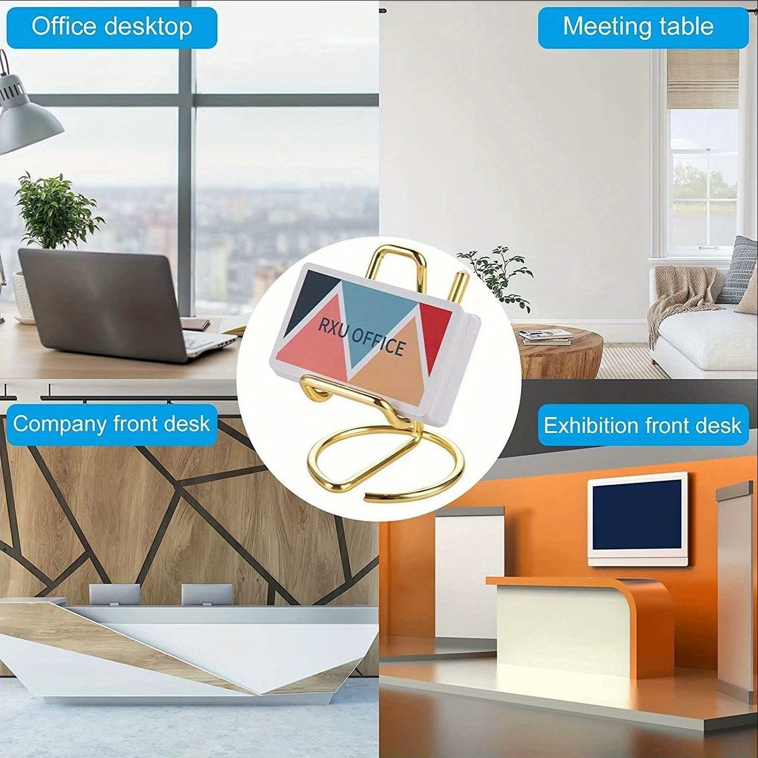 Reifen Visitenkartenhalter - Schwarzer Desktop Ständer