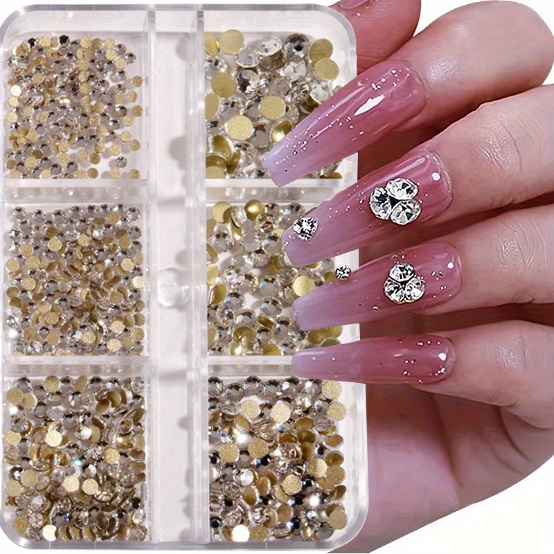 Rhinestones Pearls For Nail Art Glass Crystals nail Gems - Temu United Arab  Emirates