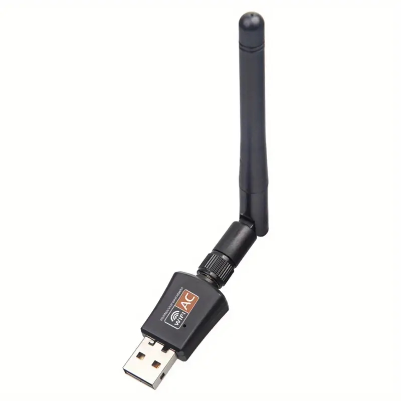 ac600m dual band usb wireless card 2 4 5g receiver and transmitter computer wireless network adapter 5db details 7