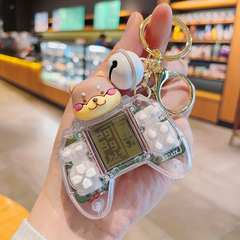 Mini Game Machine Cartoon Keychain For Boys